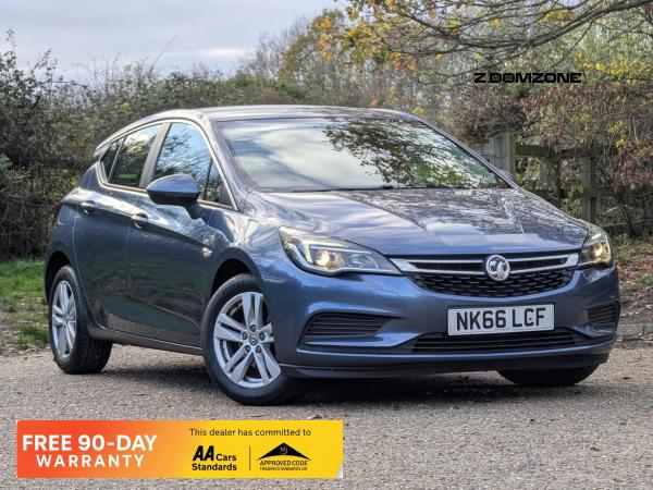 Vauxhall Astra 1.4i Turbo Tech Line Hatchback 5dr Petrol Manual Euro 6 (125 ps)