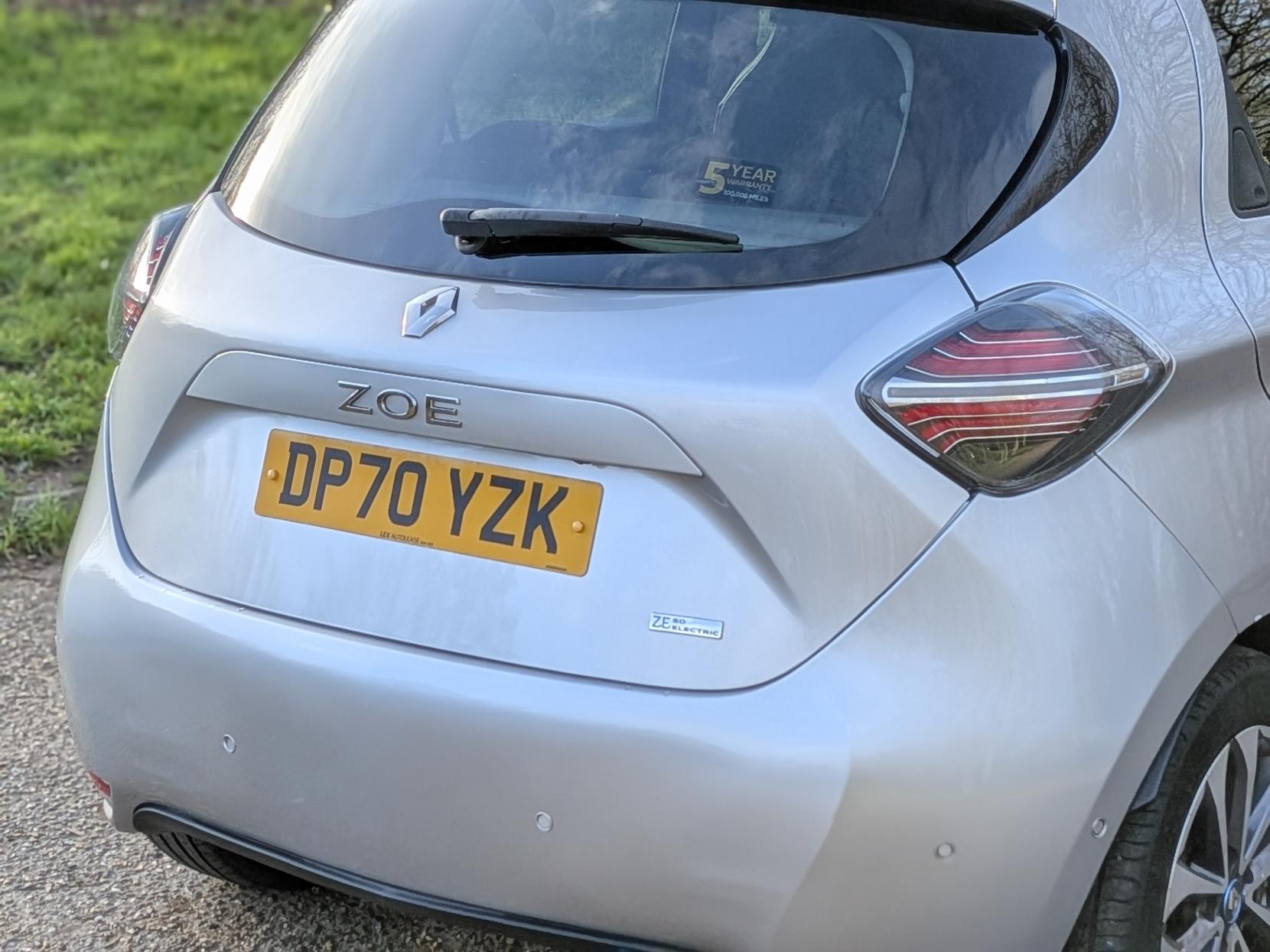 Renault Zoe R135 52kWh GT Line Hatchback 5dr Electric Auto (i, Rapid Charge) (134 bhp)