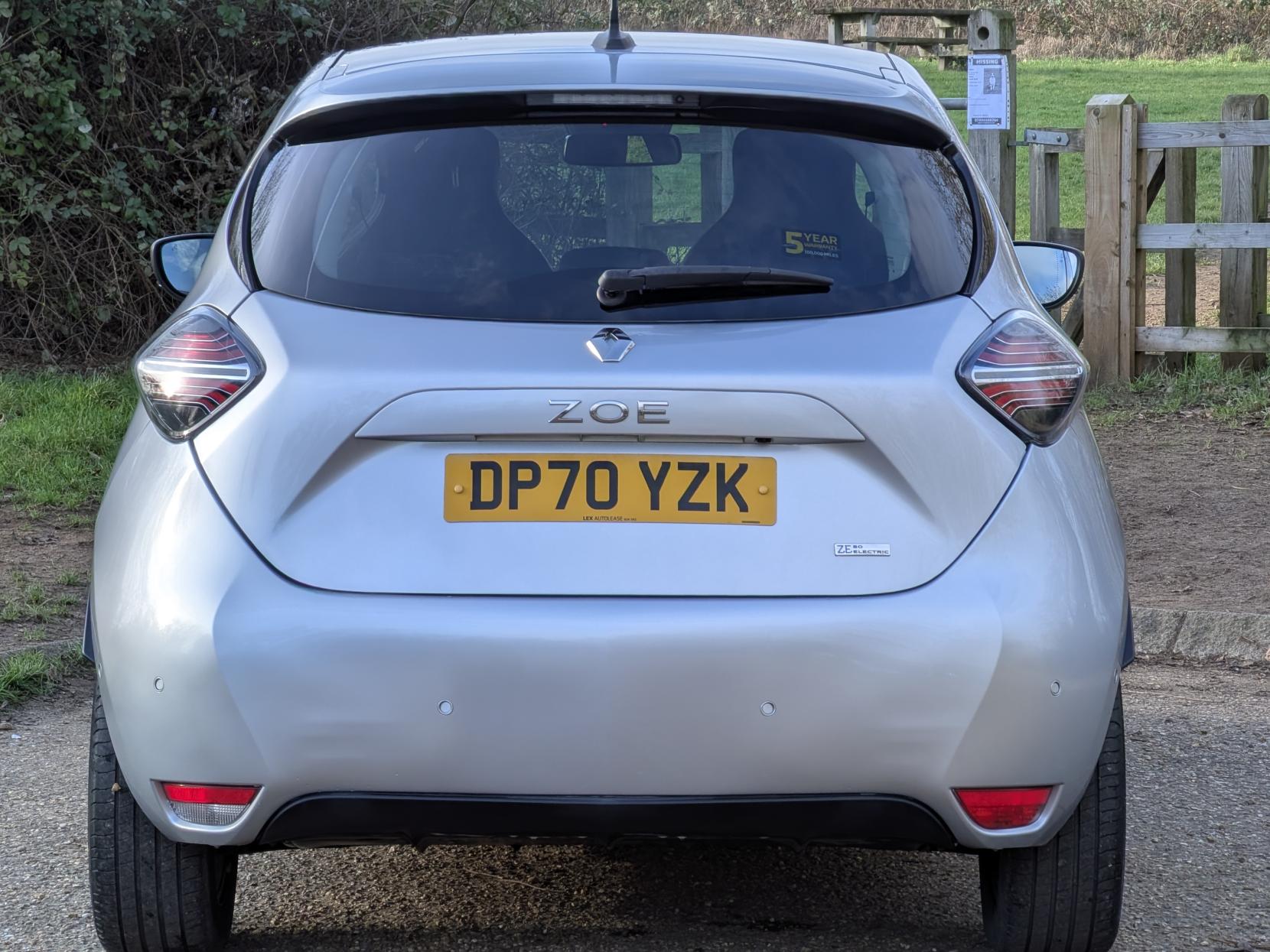 Renault Zoe R135 52kWh GT Line Hatchback 5dr Electric Auto (i, Rapid Charge) (134 bhp)