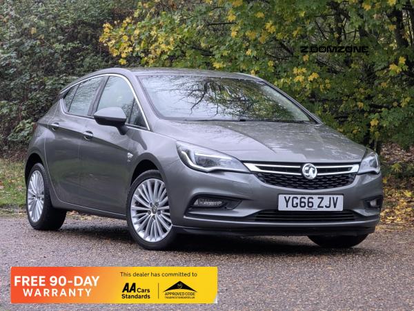 Vauxhall Astra 1.4i Turbo Elite Nav Hatchback 5dr Petrol Manual Euro 6 (150 ps)