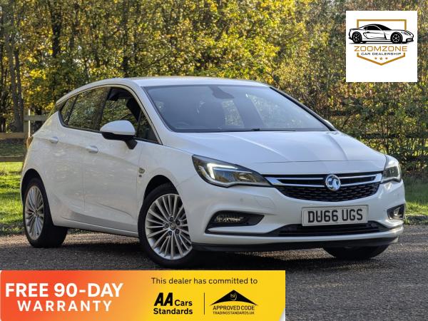 Vauxhall Astra 1.4i Turbo Elite Nav Hatchback 5dr Petrol Manual Euro 6 (150 ps)