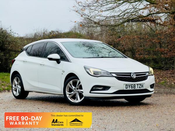 Vauxhall Astra 1.4i Turbo SRi Nav Hatchback 5dr Petrol Manual Euro 6 (150 ps)