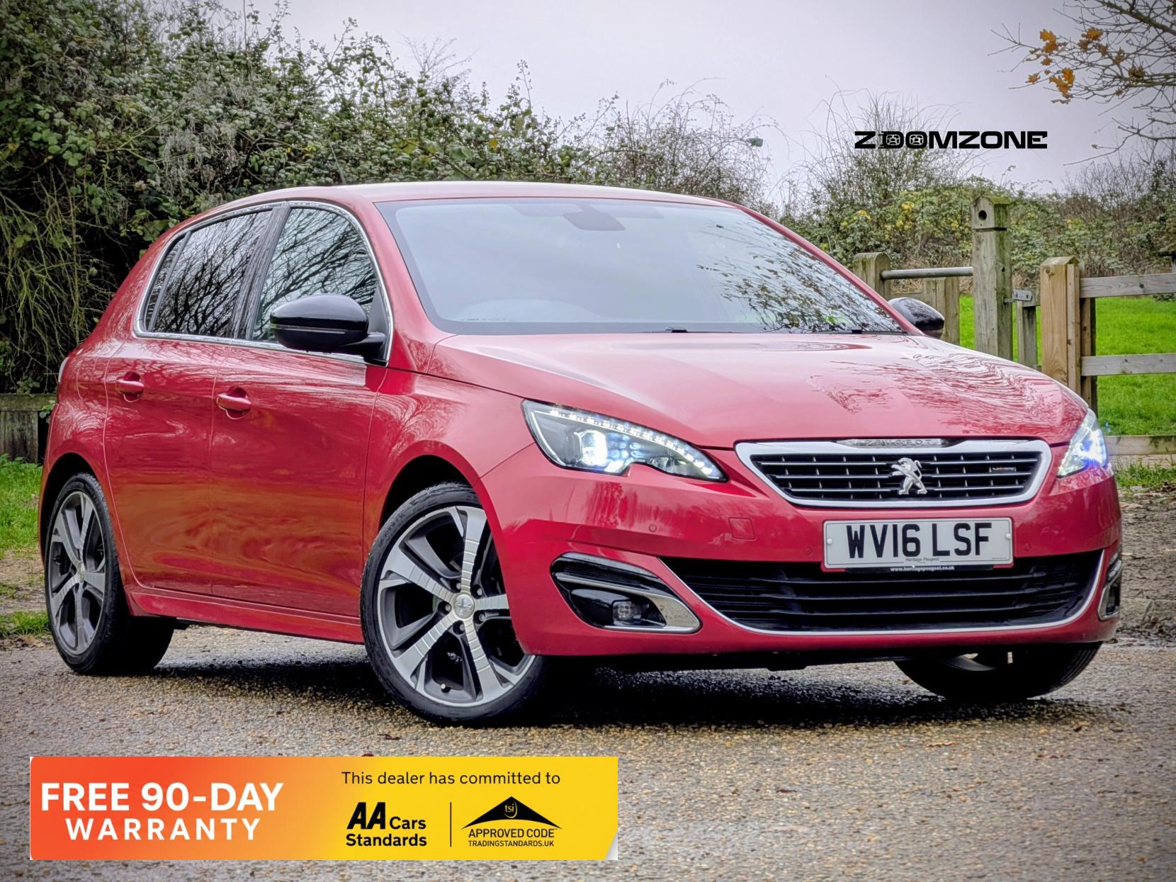 Peugeot 308 1.2 PureTech GT Line Hatchback 5dr Petrol EAT Euro 6 (s/s) (130 ps)