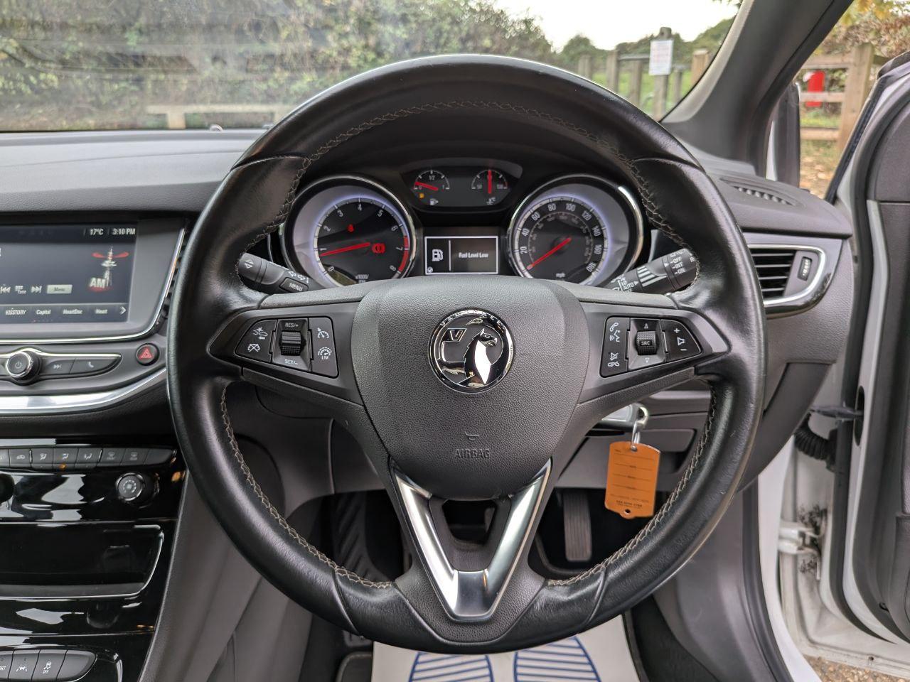 Vauxhall Astra 1.4i Turbo SRi Hatchback 5dr Petrol Manual Euro 6 (150 ps)
