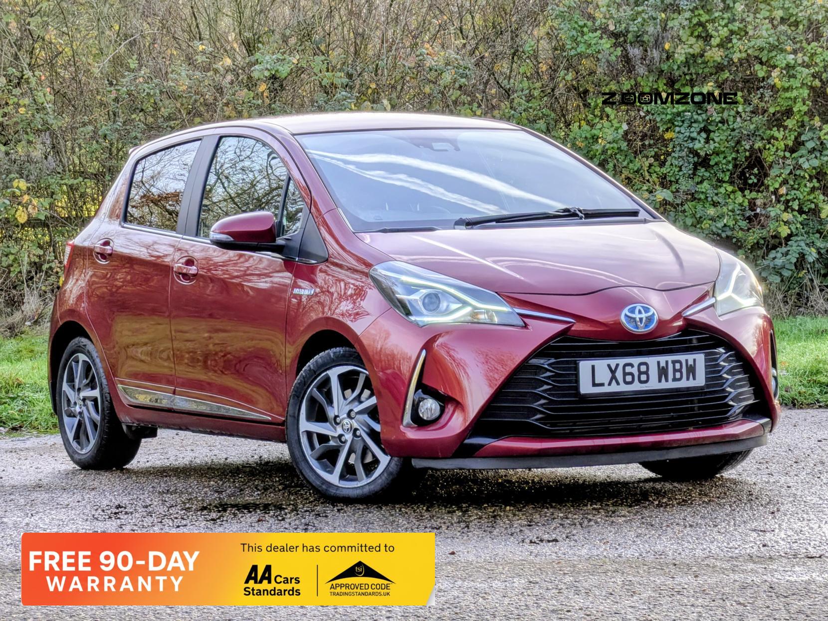 Toyota Yaris 1.5 VVT-h Excel Hatchback 5dr Petrol Hybrid E-CVT Euro 6 (s/s) (15in Alloy) (100 ps)