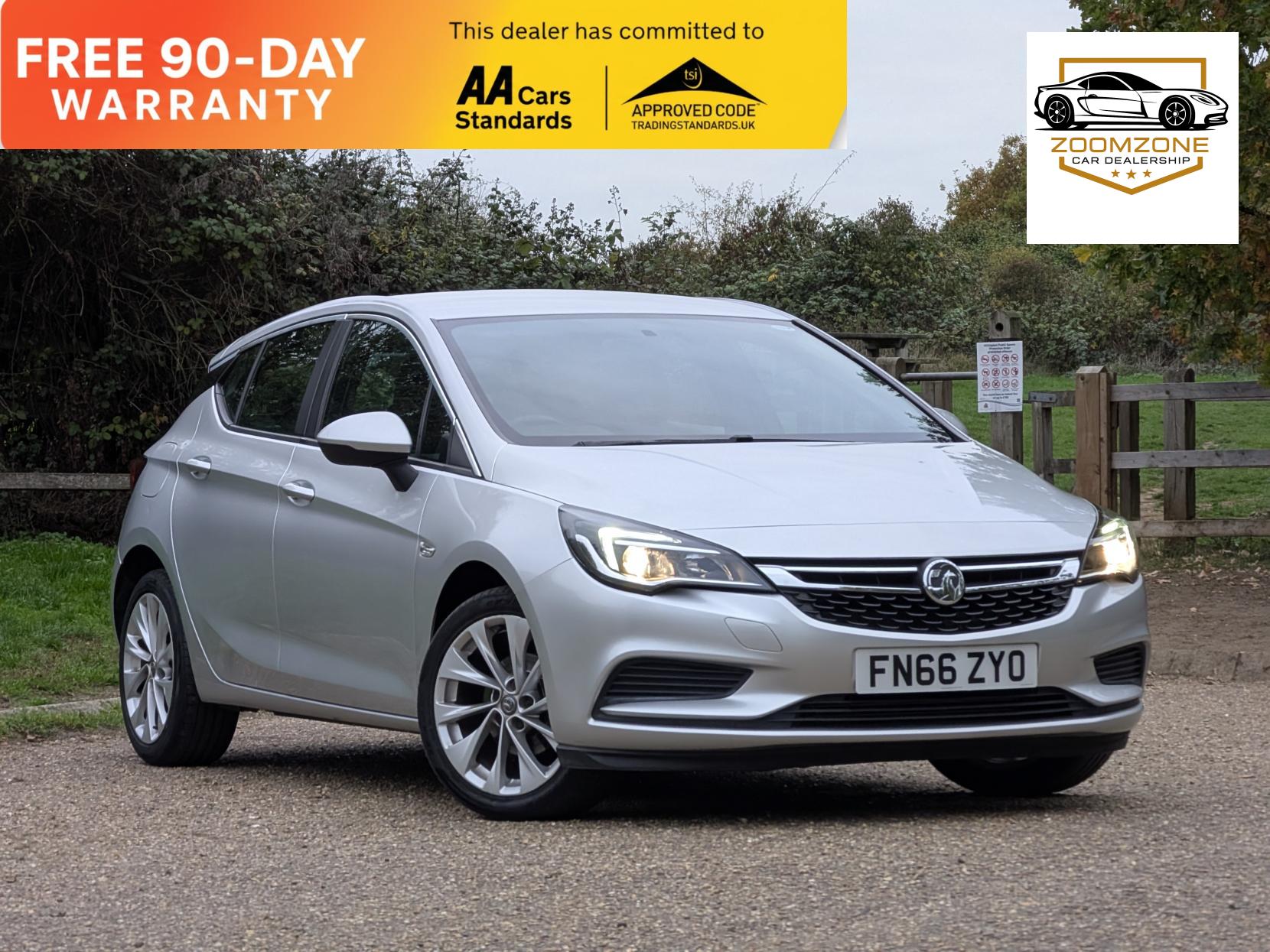 Vauxhall Astra 1.4i Turbo Tech Line Hatchback 5dr Petrol Manual Euro 6 (125 ps)