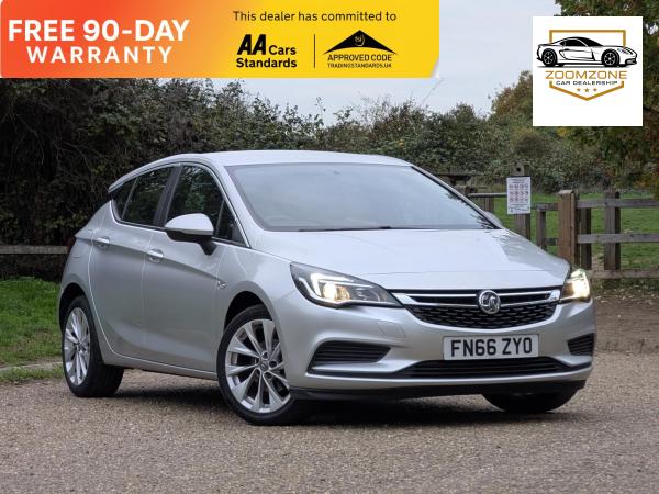 Vauxhall Astra 1.4i Turbo Tech Line Hatchback 5dr Petrol Manual Euro 6 (125 ps)