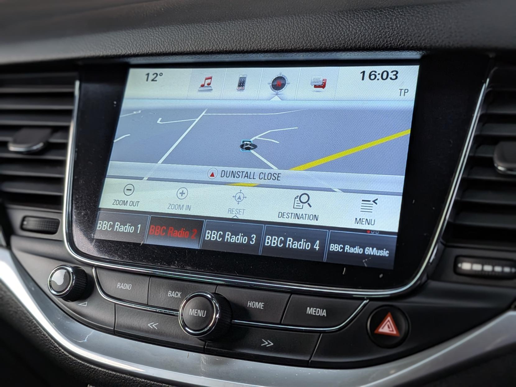 Vauxhall Astra 1.4i Turbo Elite Nav Hatchback 5dr Petrol Manual Euro 6 (150 ps)