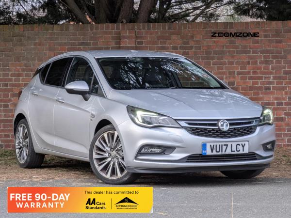 Vauxhall Astra 1.4i Turbo Elite Nav Hatchback 5dr Petrol Manual Euro 6 (150 ps)