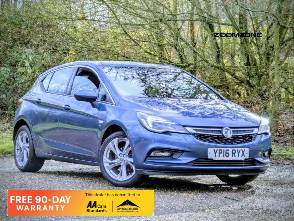 Vauxhall Astra 1.4i SRi Hatchback 5dr Petrol Manual Euro 6 (100 ps)