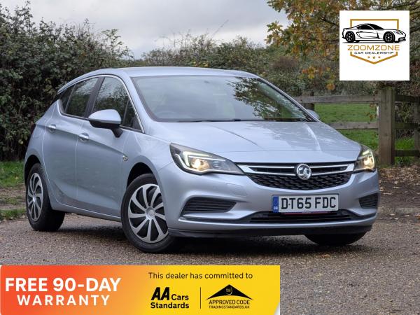 Vauxhall Astra 1.4i Turbo Design Hatchback 5dr Petrol Auto Euro 6 (s/s) (150 ps)