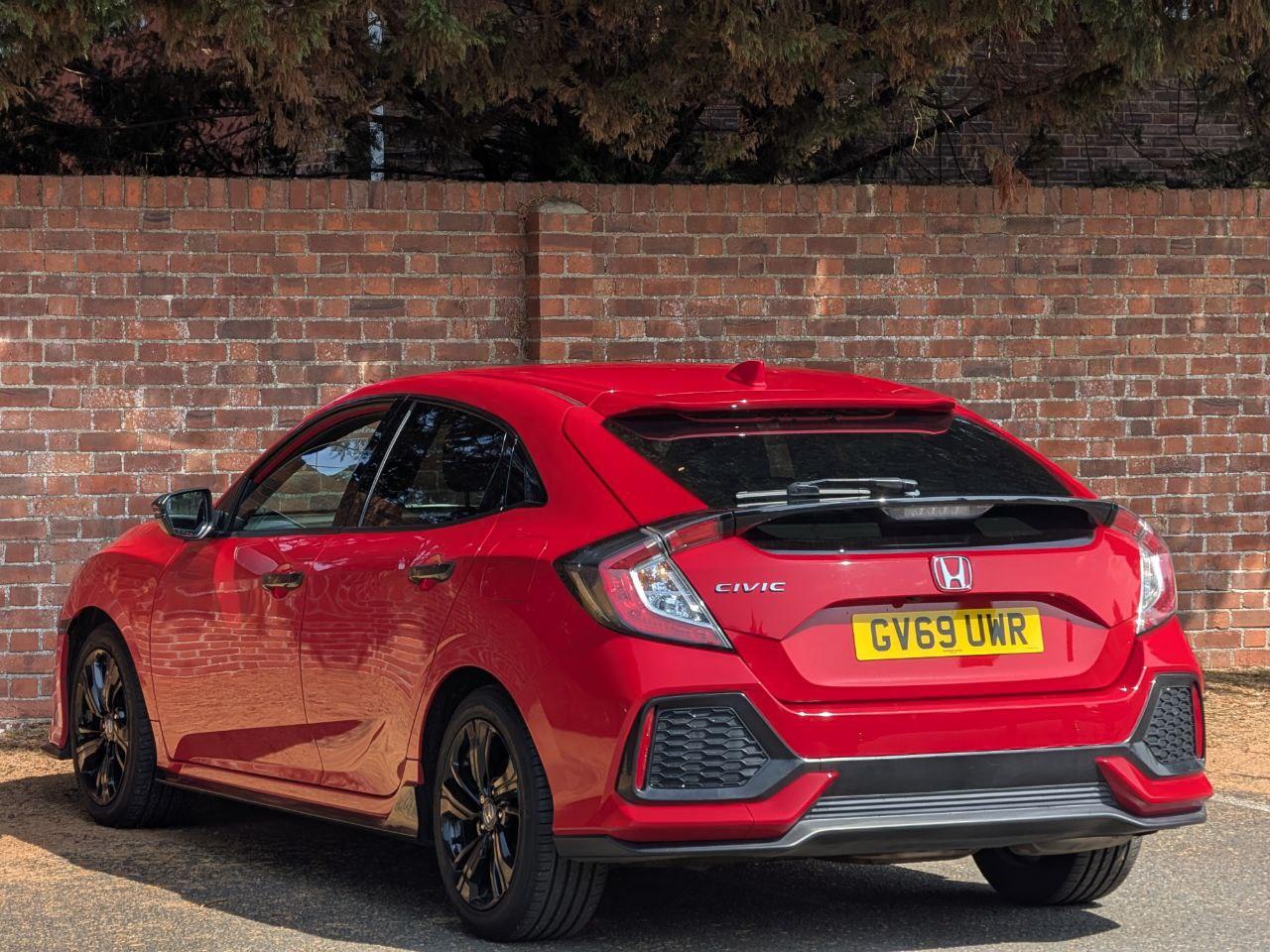 Honda Civic 1.0 VTEC Turbo Sport Line Hatchback 5dr Petrol CVT Euro 6 (s/s) (126 ps)