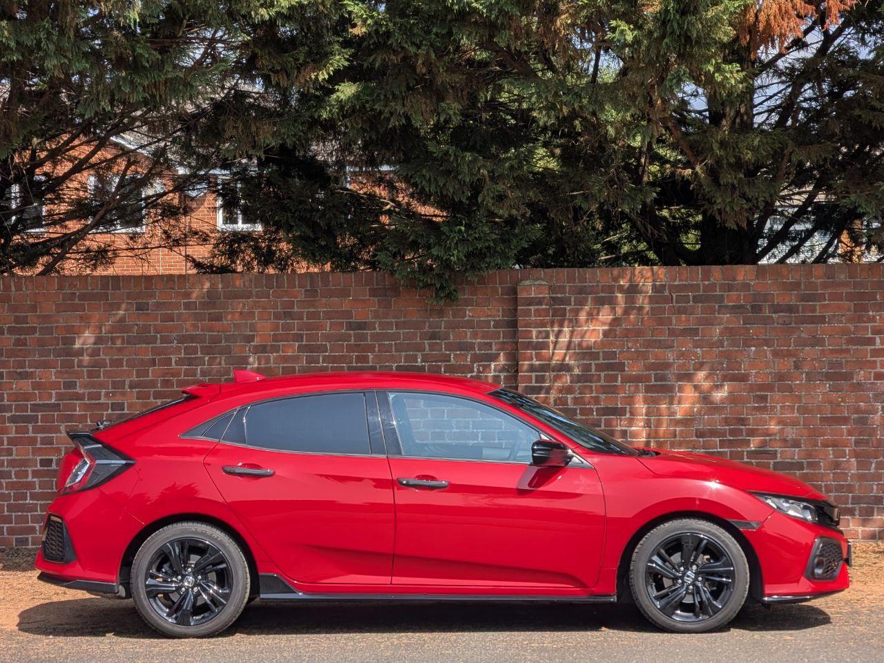 Honda Civic 1.0 VTEC Turbo Sport Line Hatchback 5dr Petrol CVT Euro 6 (s/s) (126 ps)