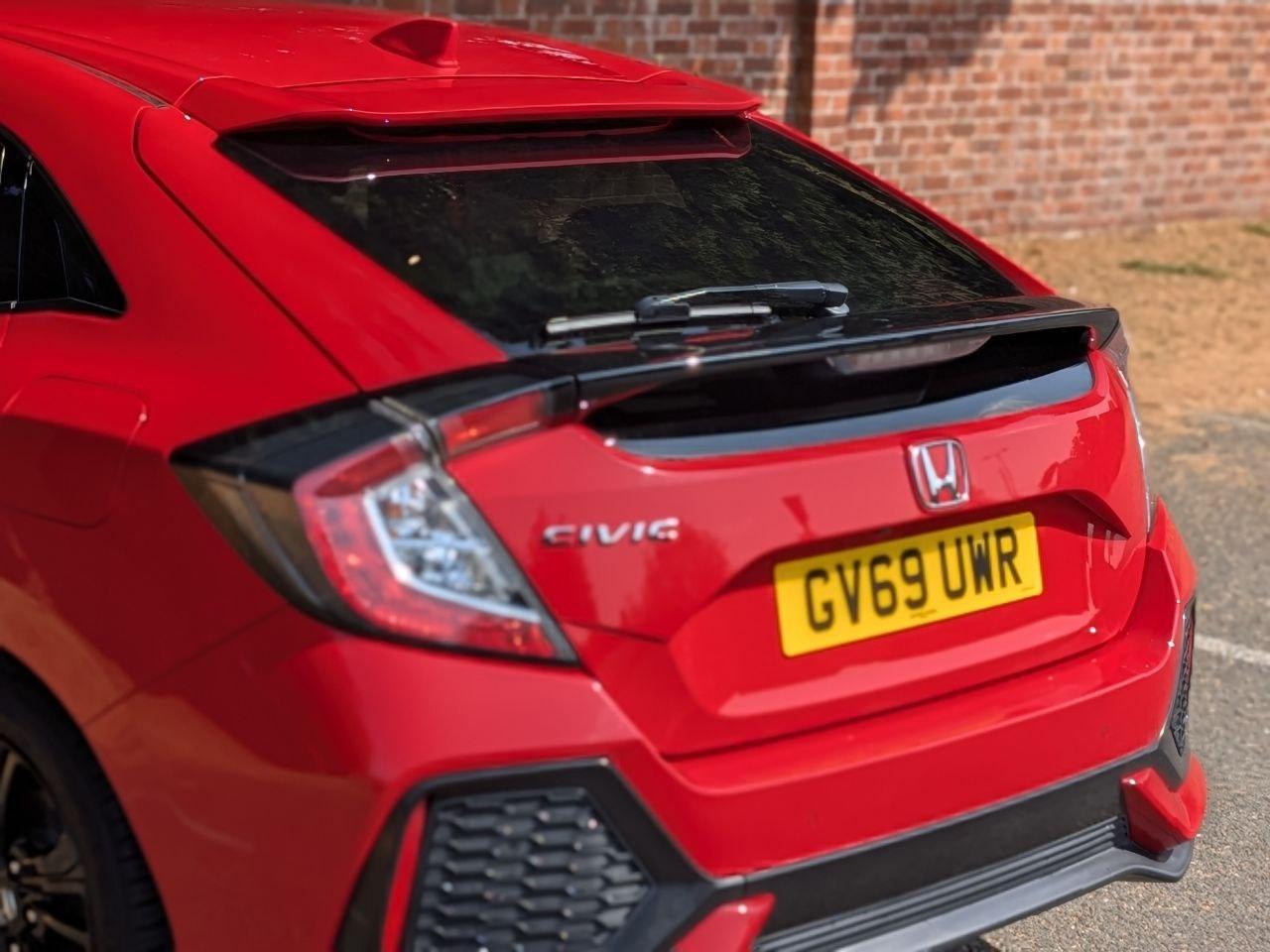 Honda Civic 1.0 VTEC Turbo Sport Line Hatchback 5dr Petrol CVT Euro 6 (s/s) (126 ps)